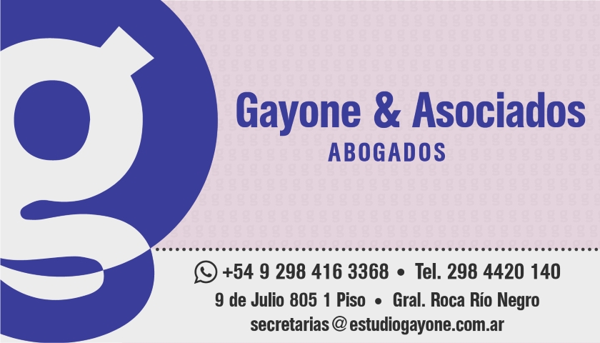 Estudio Jurídico Gayone & Asociados – Abogados